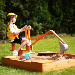 Escavatore di sabbiere in legno attrezzatura per parco giochi all'aperto per bambini - Product Image 6