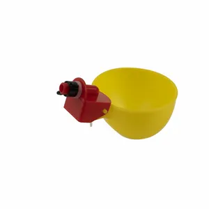 Bicchieri per acqua per pollame abbeveratoio automatico per pollame in plastica per pollame gallina uccello