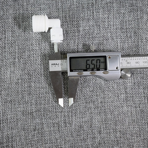 Conector de purificador de agua tipo L de 1 pulgada con acoplamiento rápido de codo de tubería con rosca externa KM42 - Product Image 3