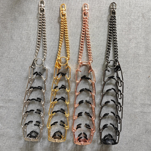 3mm Edelstahl No Pull <span class=keywords><strong>Dog</strong></span> Prong Collar Schnellverschluss-Hunde trainings halsbänder - Product Image 3