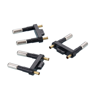 Brezilya <span class=keywords><strong>2</strong></span> Pinli Elektrik Fişi Bakır Başlıklı Alüminyum Uçlu Fiş Çerçevesi / Avrupa Fişi İç Çerçevesi - Product Image 3