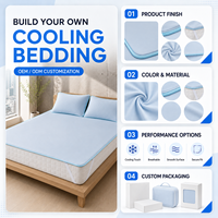Fabricant de draps de lit – Ensemble de draps-housses en nylon rafraîchissant, respirant et doux pour l'été – Literie Queen et King – Vente en gros, personnalisé, OEM