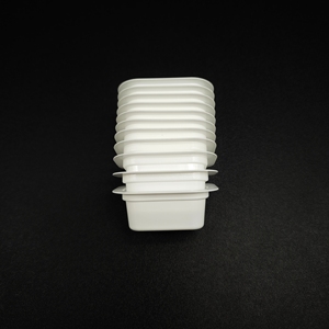 Sulide bán buôn 1oz bơ bao bì phân hủy sinh học Phần Container hình chữ nhật dùng một lần PP nhựa nước sốt cup - Product Image 4