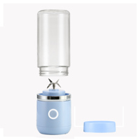 Mixeur portable sans fil rechargeable par USB, pour écraser la glace, faire des jus et des smoothies, idéal pour les voyages, la maison et le bureau