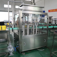 Machine de remplissage de sauce soja champignons mayonnaise entièrement automatique ligne de production Machine de remplissage et de capsulage pour ligne de production