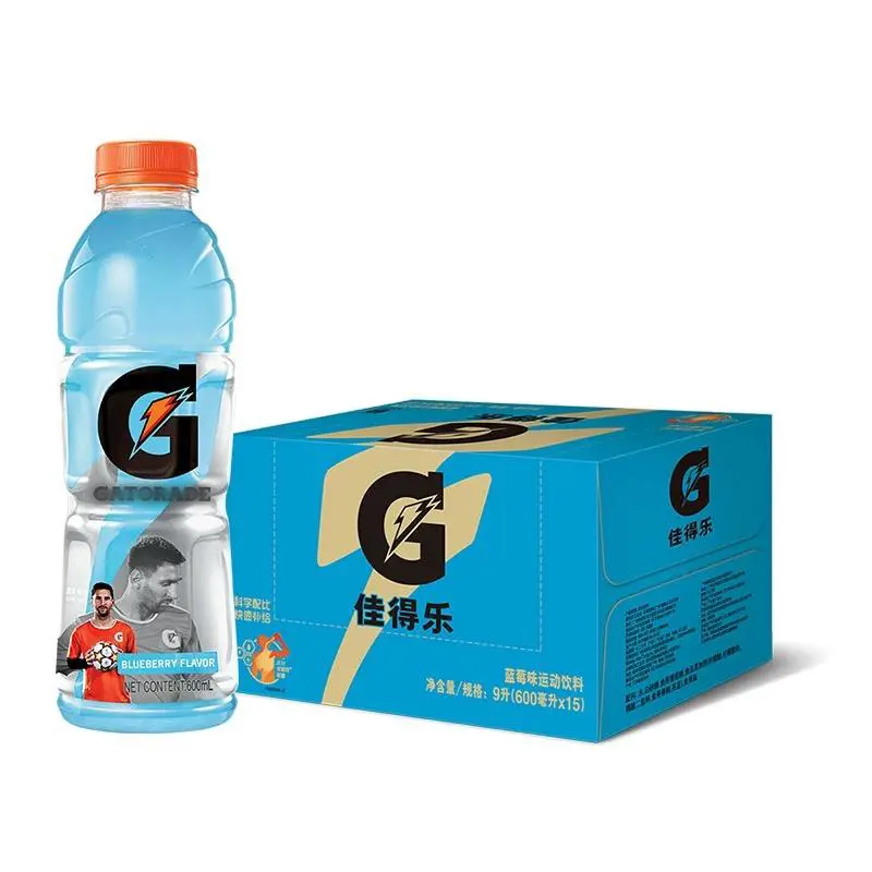 Venta al por mayor, 600ml, bebida deportiva carbonatada exótica, Pepsis Cola y Gatorades