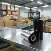 Cinta de Transferencia Térmica Personalizada Black Unioncoding UC169 100 x 300 12 mm, Cinta para Impresora de Códigos de Barras con Transferencia Térmica Mejorada TTR
