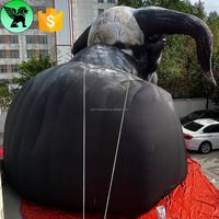 Démon gonflable géant de 6 m pour festival, événement, décoration personnalisée de monstre, démon gonflable pour la publicité des vacances A10832