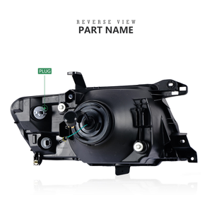 AURON Nouveau Phare Avant LED 32V 6000K 60W 6000 Lumens à Faisceau Bas pour Mitsubishi Pajero 2004-2011 Rénovation/Mise à Niveau - Product Image 2