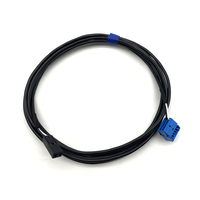 Adaptateur de câble de harnais de module de microphone compatible 3BD035711 9W2 pour autoradio VW RCD510 RNS510 RNS315 MIB 2