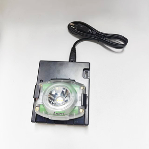 Lampe minière LED sans fil portable pour casque de chantier, <span class=keywords><strong>batterie</strong></span> lithium-ion <span class=keywords><strong>rechargeable</strong></span> 7Ah, lampes minières 23000Lux <span class=keywords><strong>avec</strong></span> indicateur de <span class=keywords><strong>batterie</strong></span> - Product Image 4