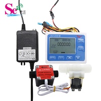 Affichage numérique LCD 1/2 ''3/4'' 1 ''Compteur de carburant Compteur d'huile kérosène Diesel Débitmètre à engrenage ovale