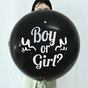 Baby <span class=keywords><strong>Boom</strong></span> globos decoración globos bebé género revelan globo Decoración - Product Image 2