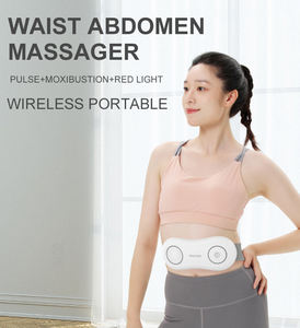 Schnelle Erwärmung Tragbare Akku-Taille EMS Vibration <span class=keywords><strong>Moxibustion</strong></span> Belt Massage gerät für Frauen und Mädchen Krämpfe Schmerzen Körper ABS - Product Image 2