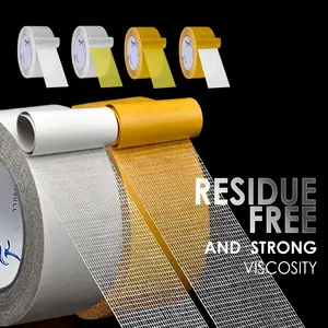 Removable Residue Free Carpet Tape Double Sided Adhesive Cloth Rug Carpet Tape For Bonding Exhibition Carpet Area Rugs