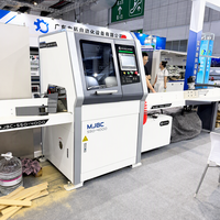 Scie à découpe transversale automatique à alimentation par poussée MJ-BC-550, lame de 550 mm, machine de découpe de bois CNC pour la production de palettes, de boîtes, de canapés et de lits