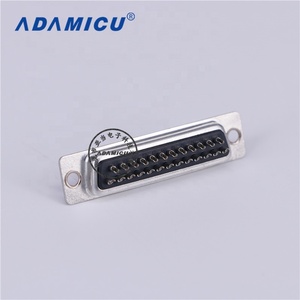 25 Pin dB cổng nữ pin loại điện tử kết nối dây hàn <span class=keywords><strong>v</strong></span>ật liệu đồng thau 2A Đánh giá hiện tại - Product Image 4