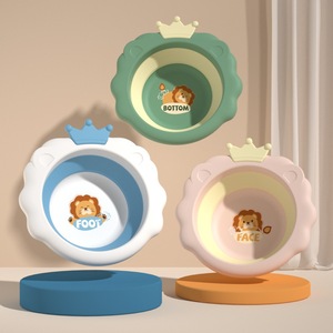 Lavabo pour enfants en <span class=keywords><strong>silicone</strong></span> épaissi mignon lavabo rétractable personnalisé pour bébé lavabo domestique - Product Image 1