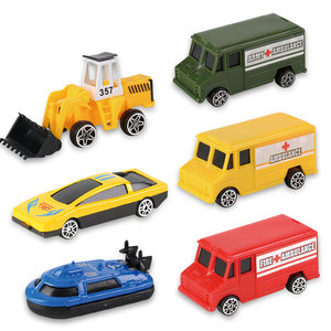 OEM 4 modelos de 1/64 escala Diecast coche aleación modelo colección juguetes de Metal libre aleación coche pequeño <span class=keywords><strong>Mini</strong></span> modelo conjunto - Product Image 1