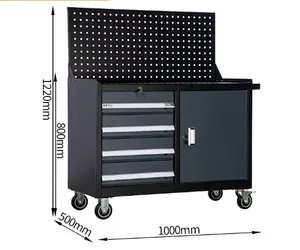 Removable Tool Organization Cabinet Hardware Drawer Tool Cabinet Heavy-duty Hardware Parts Storage Cabinet For Workshop
