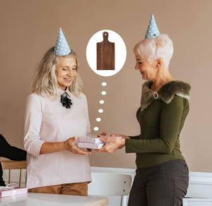 Haute qualité personnalisé acacia en bois anniversaire de mariage Charcuterie fromage viande Pizza <span class=keywords><strong>pain</strong></span> <span class=keywords><strong>planche</strong></span> à découper en bois avec poignée - Product Image 2