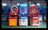 Machine de boxe classique de jeu de marteau de simulateur de machine de jeu d'arcade à jetons