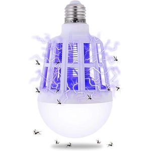 Trampa para Plagas LED 2 en 1 JOYINLED, Bombilla E26/E27 de 220V/110V, Paquete de 1/2, Eliminador de Insectos, Mata Mosquitos para el Hogar, Cocina, Patio - Product Image 3