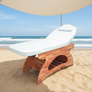 Giường <span class=keywords><strong>massage</strong></span> spa hiện đại cao cấp có thể điều chỉnh bằng da, nội thất salon làm đẹp TOMSPA TS-2302 - Product Image 5