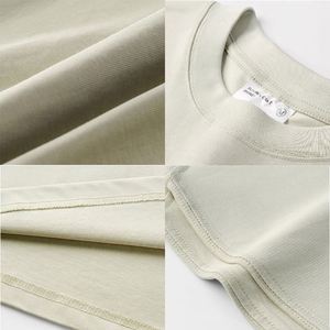 Camisetas de Alta Calidad, 300gsm, 100% Algodón, Precio de Fábrica, Fabricante, Impresión de Logotipo Personalizado, Camiseta Lisa Unisex para Hombre y Mujer - Product Image 2