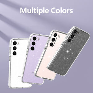 Nouvel arrivage coque de téléphone de luxe en TPU à paillettes pour Samsung <span class=keywords><strong>Galaxy</strong></span> <span class=keywords><strong>S23</strong></span> 5G housse de téléphone en cristal - Product Image 5