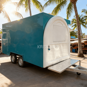 Camion de vente ambulante extérieur, chariot à glaces, chariot à snacks, camion de restauration BBQ avec équipement de cuisine complet, Camiones De Comida - Product Image 3