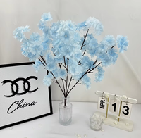 Lot de fleurs de cerisier LUYI en deux couches complètes pour diverses décorations de Noël et de remise de diplômes