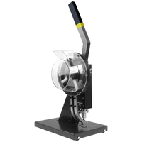 Nouvelle machine à poinçonner manuelle en aluminium pour œillets de 10 mm et 12 mm en option, équipement de post-presse
