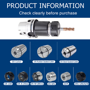 <span class=keywords><strong>2025</strong></span> cimt hsk32a hsk40a hsk50a hsk63a Collet chủ sở hữu công cụ cho din69893 CNC máy tiện mâm cặp HSK63A-ER16 - Product Image 2