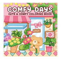 Libro de Colorear Educativo Preescolar con Diseño de Animales Adorables, Personalizable y Reciclable, para Fiestas y Entretenimiento Interactivo
