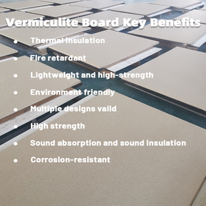 Planches de <span class=keywords><strong>vermiculite</strong></span> Décoration Plaques de <span class=keywords><strong>vermiculite</strong></span> Panneau de feu de <span class=keywords><strong>vermiculite</strong></span> Isolation pour four à pizza Cuisinière - Product Image 2