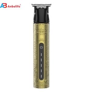 Anbolife <span class=keywords><strong>Tondeuse</strong></span> électrique pour hommes Lame en acier inoxydable Affichage numérique IPX6 70min d'autonomie <span class=keywords><strong>Tondeuse</strong></span> à cheveux rechargeable Type-C - Product Image 2