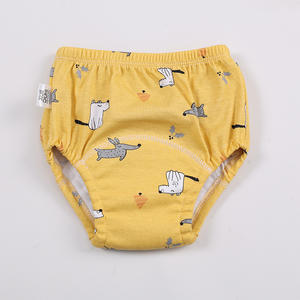 Calzoncillos de Entrenamiento para Ir al Baño para Bebés y Niños Pequeños, Reutilizables, Ecológicos, Absorbentes, Suaves, Transpirables, Anti-Fugas, de Algodón, Lavables - Product Image 3