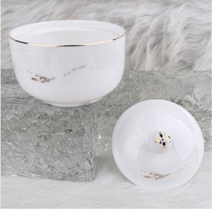 Assiette en porcelaine fine blanche à motif de feuille de chou, bord festonné, assiettes de présentation pour mariage, hôtels et événements - Product Image 2