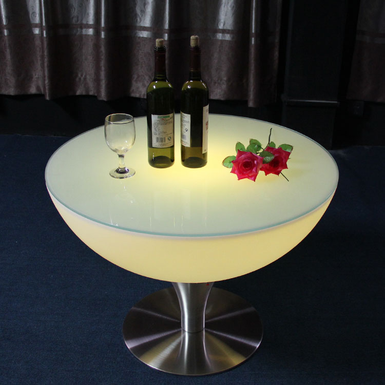 Портативный пульт дистанционного управления 16 видов цветов меняется с подсветкой Свадебная вечеринка событие светодиодный коктейльный столик