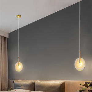 Lustre en verre moderne de luxe réglable en hauteur avec éclairage LED pour salon, chambre à coucher, salle à manger, garantie de 3 ans - Product Image 6