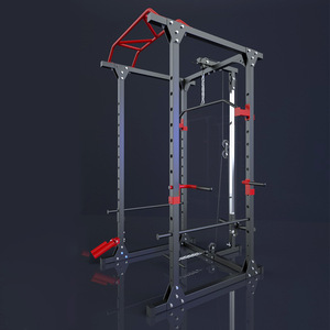 Nuevo Diseño 2026 Lingxi Iron: Rack de Potencia Multifuncional, Entrenador Funcional, Rack de Sentadillas para Gimnasio en Casa, con Pila de <span class=keywords><strong>Pesas</strong></span> de 68 kg para Entrenamiento de Fuerza - Product Image 2