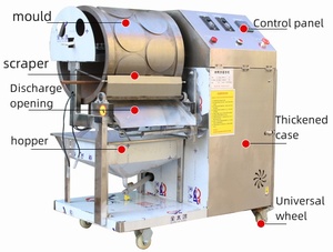 Machine automatique pour la fabrication de peaux de wontons, de rouleaux de printemps, de crêpes, de tortillas, de chapatis, de rotis et de wrappers pour raviolis - Product Image 3