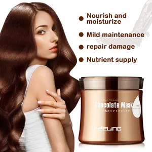 OEM Anti-Oxidant Chocolate Hair Treatment 500ml Best Seller Valentine Gift Romance Fragrance Protein Nourishing