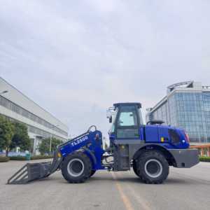 Mini cargador telescópico 4WD con motor YUCHAI, manipulador telescópico de 2 toneladas de alta calidad, cargador de ruedas de cubo chino a la venta - Product Image 6