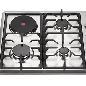 Appareils électroménagers d'usine, cuisinière combinée gaz et électrique, intégrée, 4 brûleurs, <span class=keywords><strong>plaque</strong></span> de cuisson électrique de cuisine, cuisinière à gaz, plaques de cuisson - Product Image 1