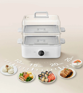 Cuiseur vapeur électrique intelligent Mijia 12L multicouche pour légumes, viande et dim sum (CN) - Product Image 3