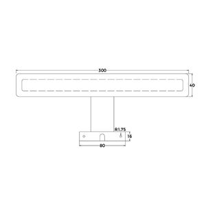 Miroir de salle de bain LED moderne en acier inoxydable IP44 avec commande tactile, variateur d'intensité, 3CCT - Product Image 4