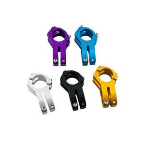 Qt-318 แฮนด์จักรยาน 28.6 มม. 31.8 มม. อลูมิเนียมอัลลอยด์น้ำหนักเบาเครื่องจักรซีเอ็นซีสำหรับจักรยานเสือภูเขาแบบฟิกซ์เกียร์ - Product Image 4