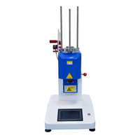 Equipo de Prueba de Índice de Flujo de Fusión para Laboratorio, Medidor Preciso de Tasa de Flujo de Gránulos para Análisis Completo de Materiales Termoplásticos